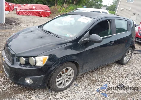 2012 Chevrolet Sonic 2Lt из США, поврежденный, VIN 1G1JC6SH2C4148366